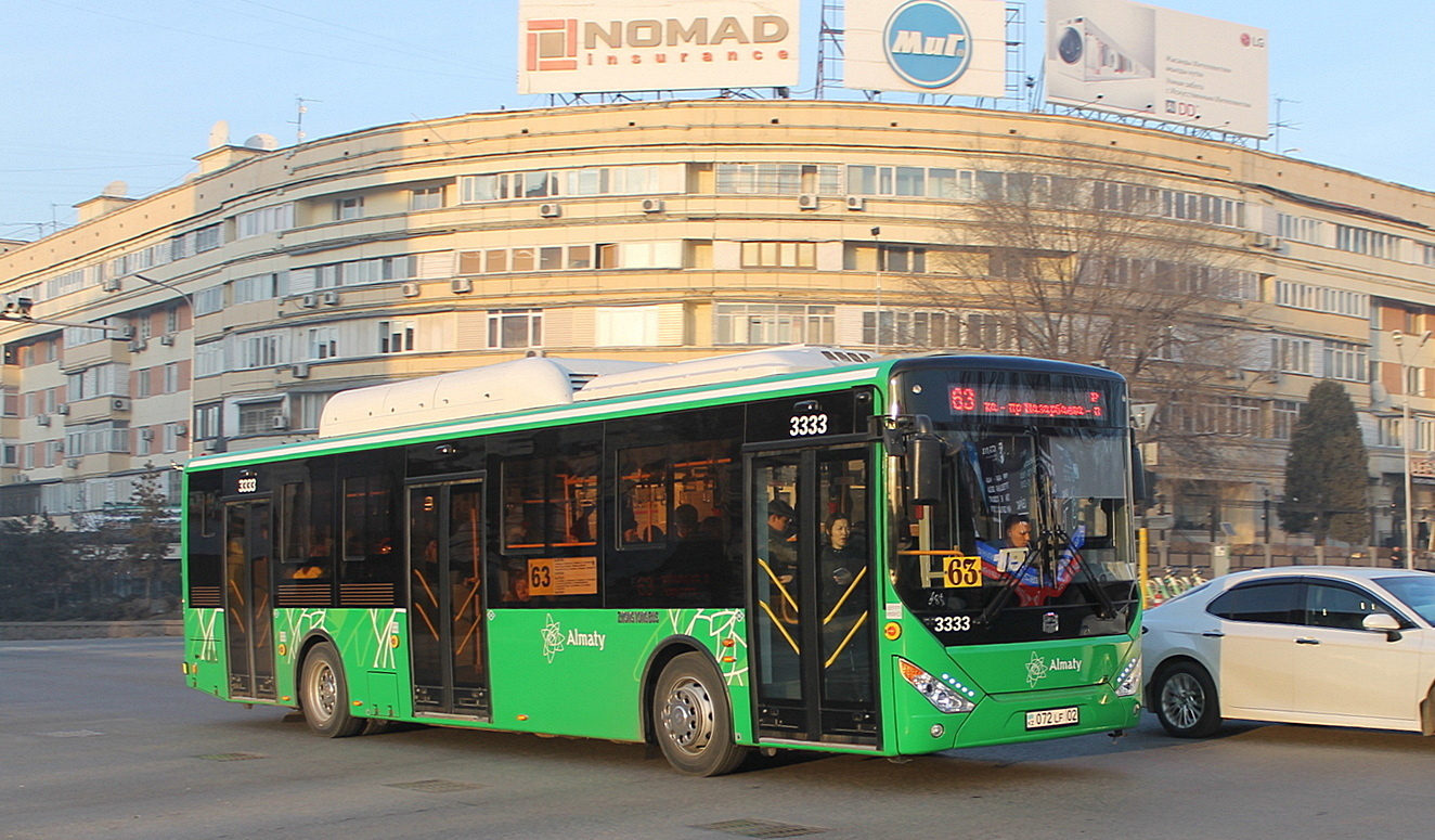 Алматы, Zhong Tong LCK6125HGAN № 3333