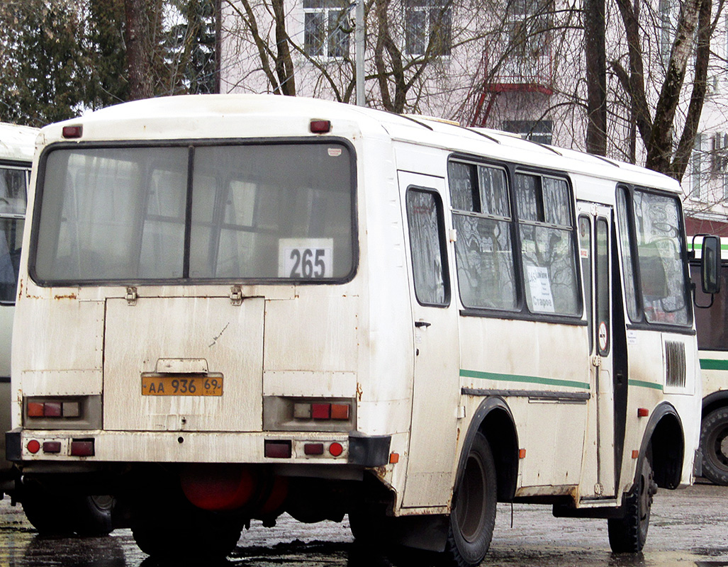 Тверская область, ПАЗ-32053 № АА 936 69