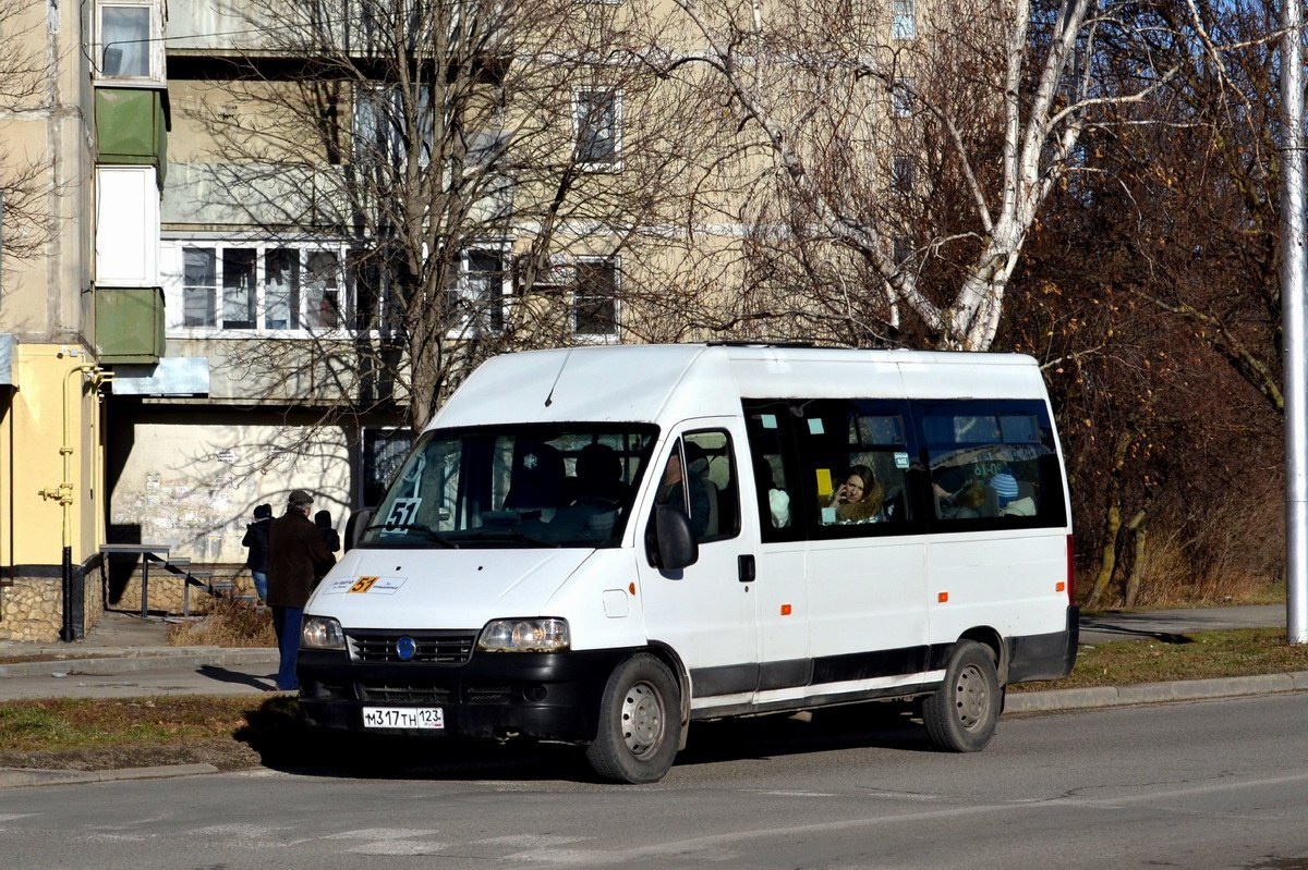 Ставропольский край, FIAT Ducato 244 [RUS] № М 317 ТН 123