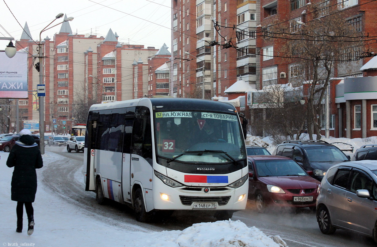 Томская область, Marcopolo Bravis 3297-20-01 № К 148 ЕР 70