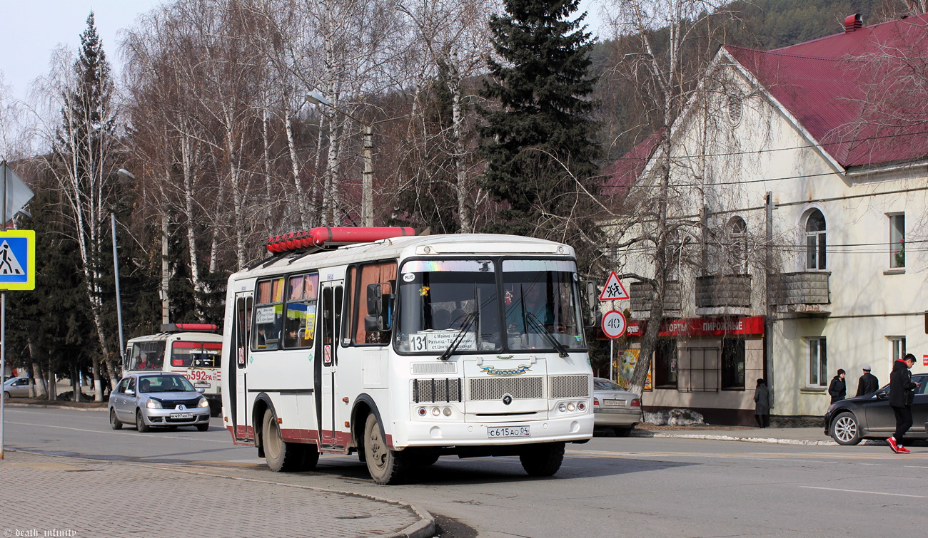 Алтай, ПАЗ-32054 № С 615 АО 04