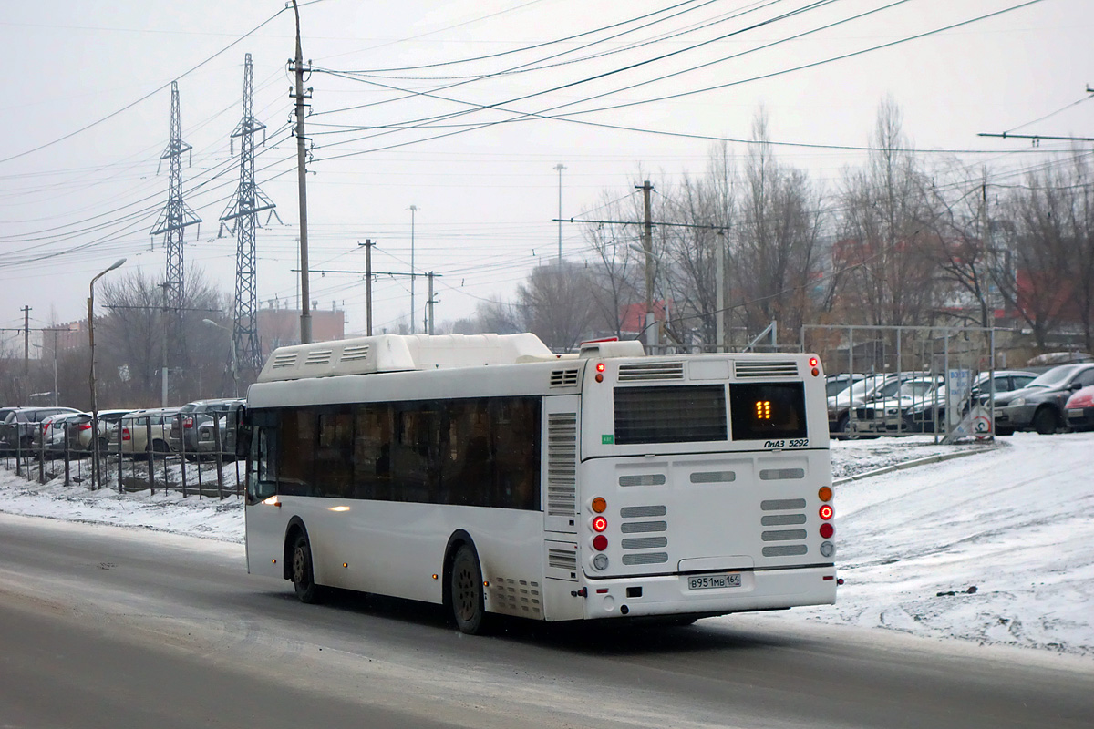 Саратовская область, ЛиАЗ-5292.67 (CNG) № В 951 МВ 164