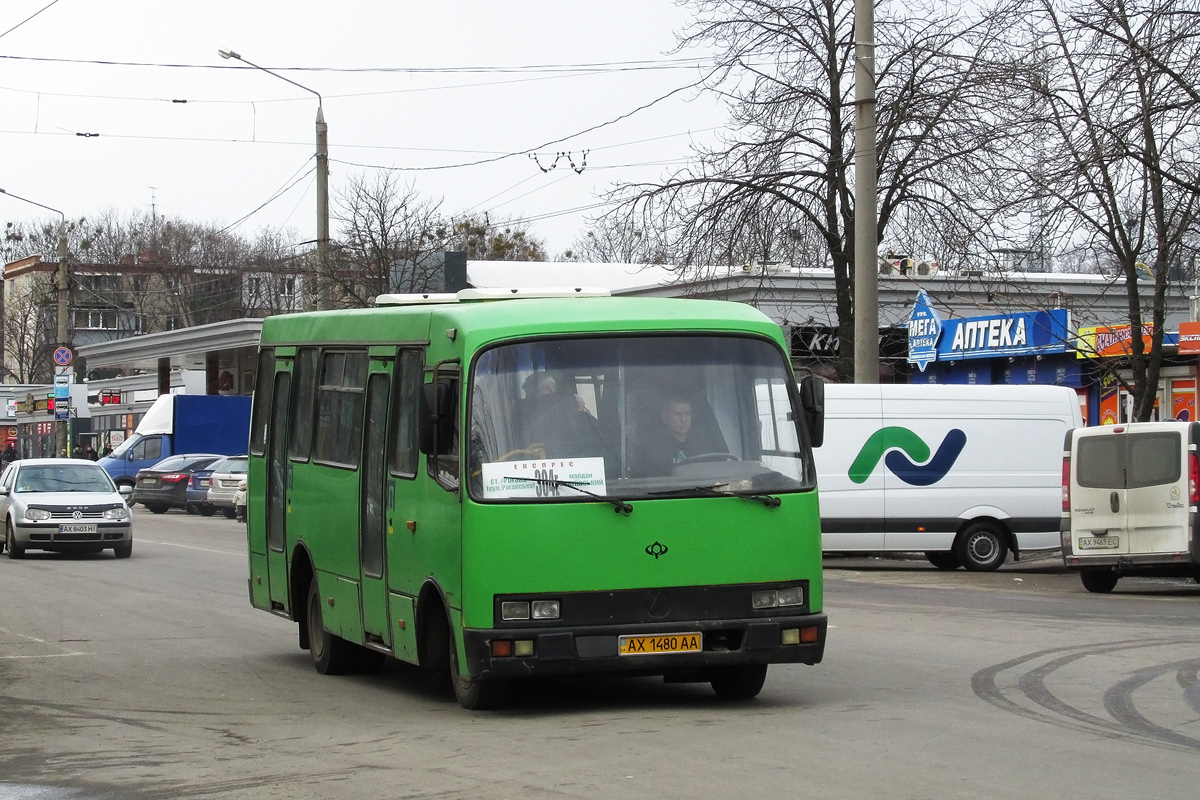 Kharkov region, Bogdan A091 # AX 1480 AA