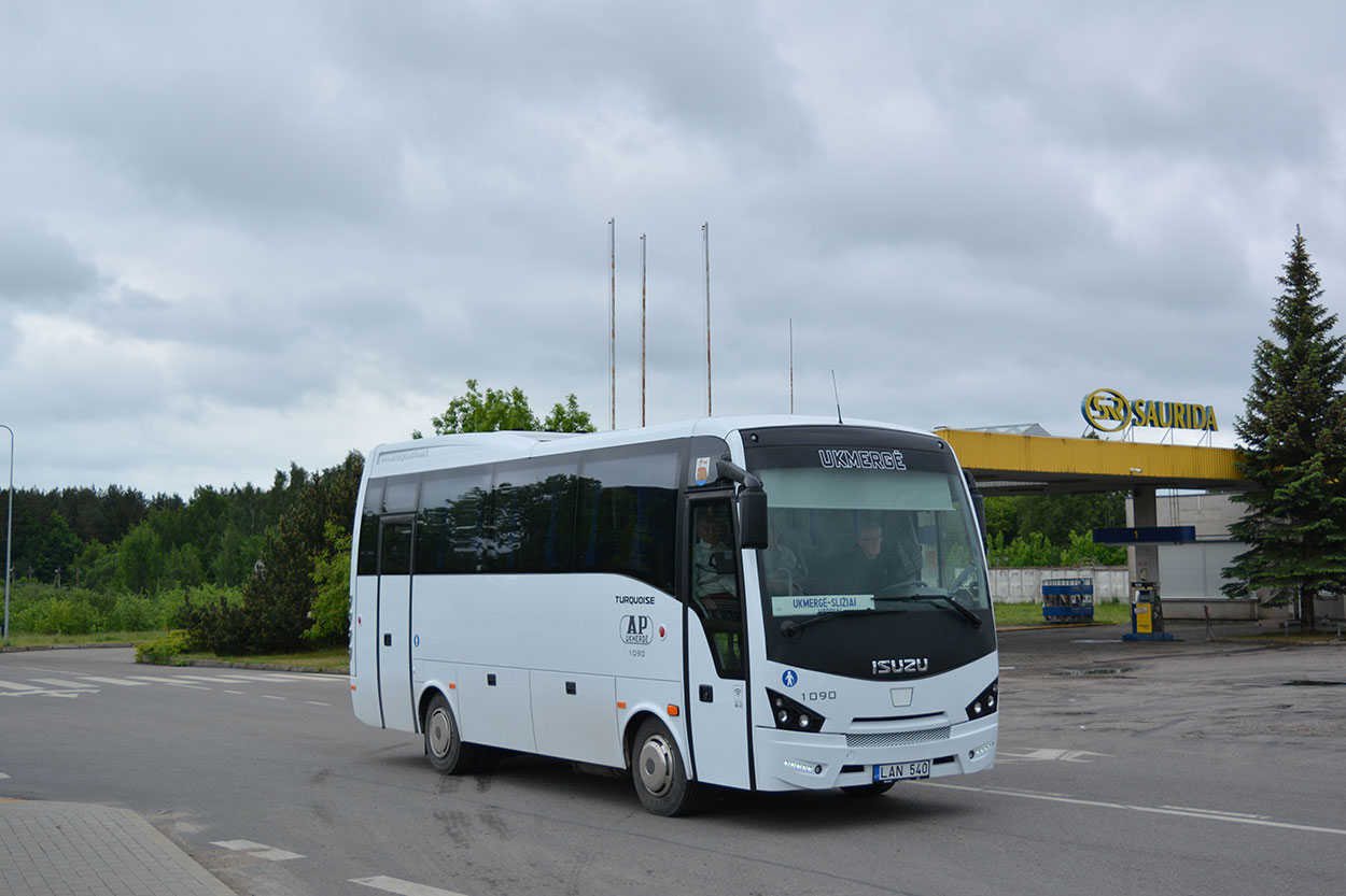 Lithuania, Anadolu Isuzu Turquoise # 1090