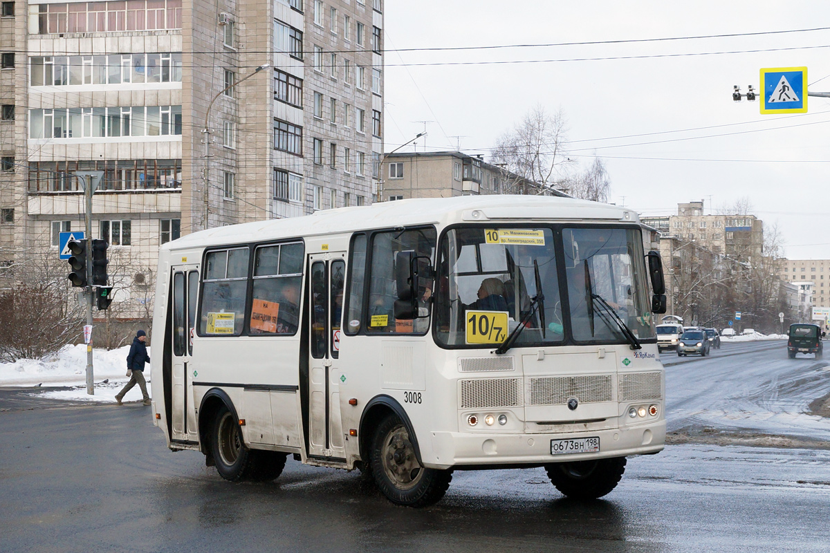 Архангельская область, ПАЗ-320540-22 № 3008