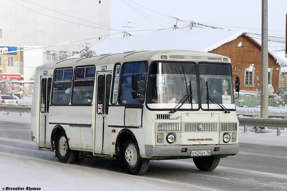 Саха (Якутия), ПАЗ-32054 № О 424 ЕУ 14