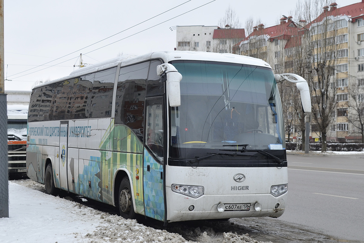 Воронежская область, Higer KLQ6129Q № С 607 АЕ 136