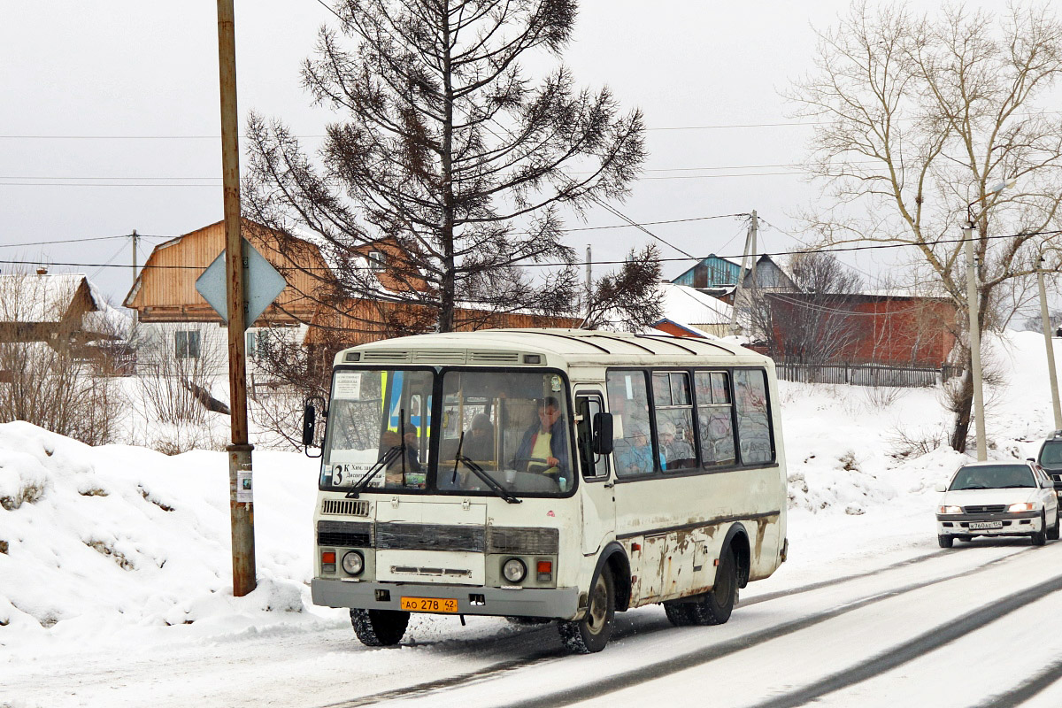 Кемеровская область - Кузбасс, ПАЗ-32054 № АО 278 42
