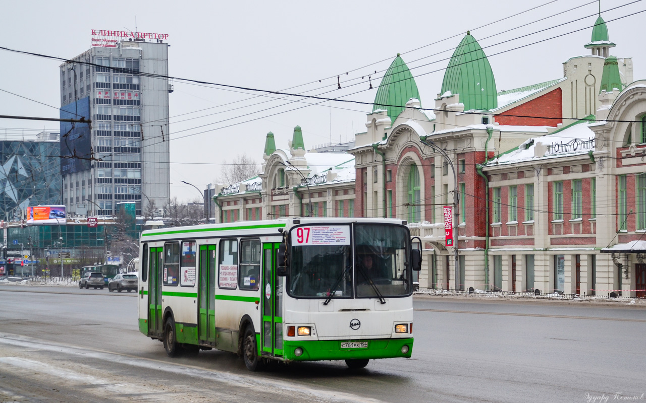 Новосибирская область, ЛиАЗ-5256.45 № С 761 РК 154