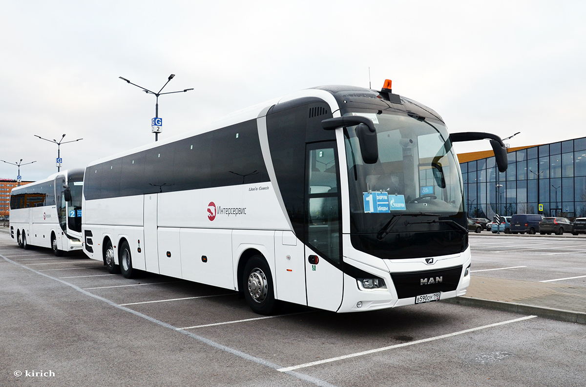 Санкт-Петербург, MAN R08 Lion's Coach L RHC444 L № В 590 ОУ 198