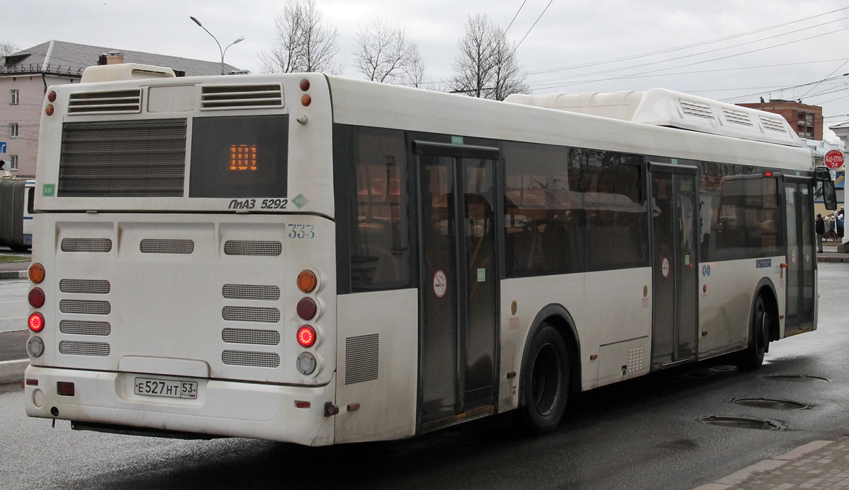 Novgorod region, LiAZ-5292.67 (CNG) Nr. 333