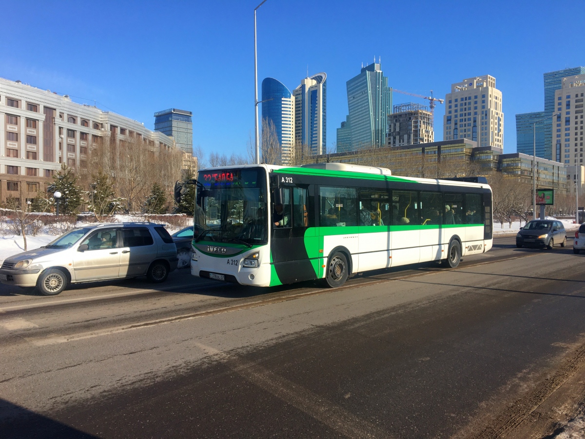 Astana, IVECO Urbanway 12M (SaryarkaAvtoProm) č. A312