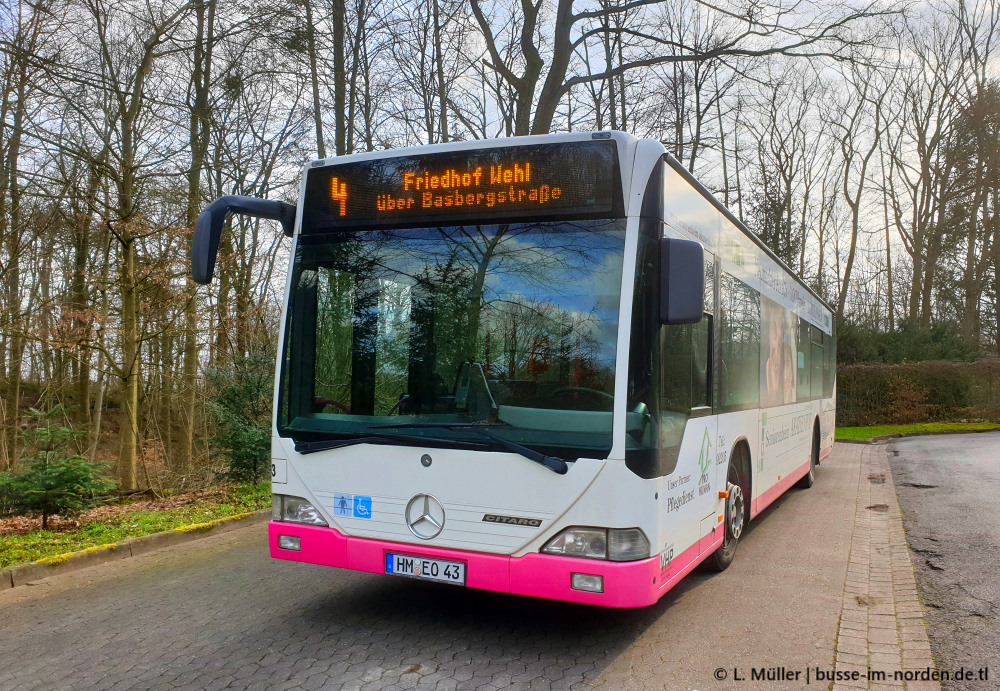 Lower Saxony, Mercedes-Benz O530 Citaro # 43