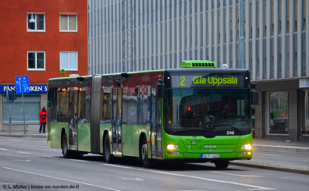 Švédsko, MAN A23 Lion's City G NG313 č. 296