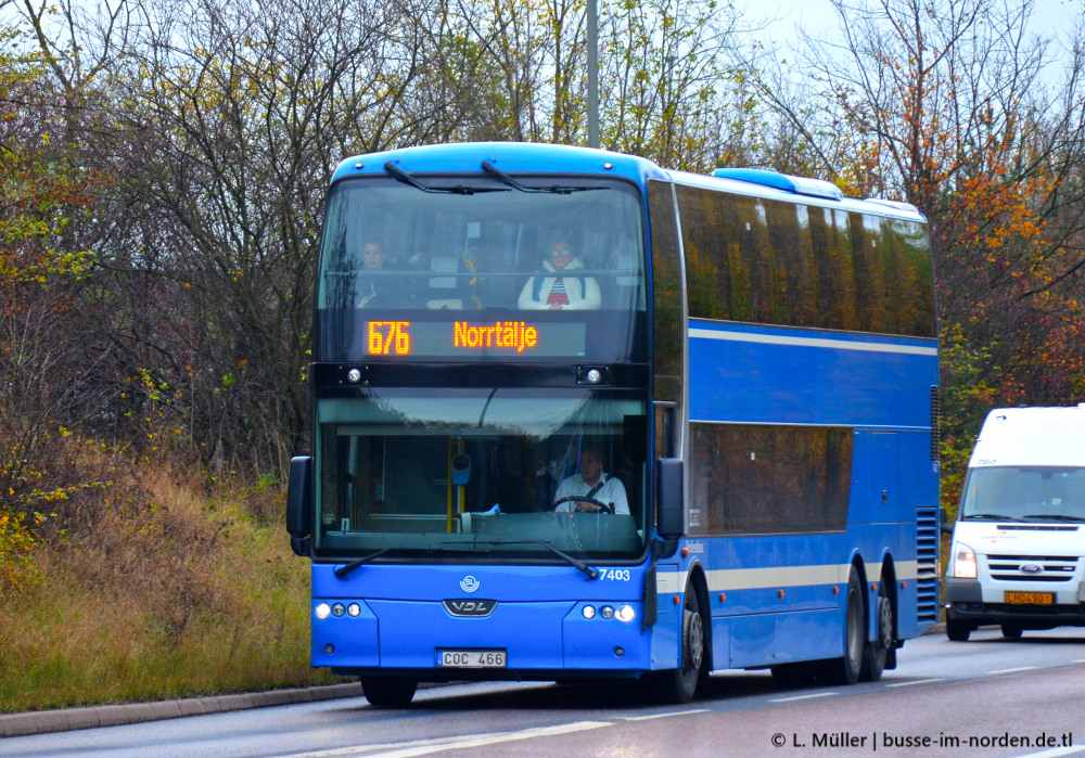 Швеция, VDL Synergy SDD-141.510 № 7403