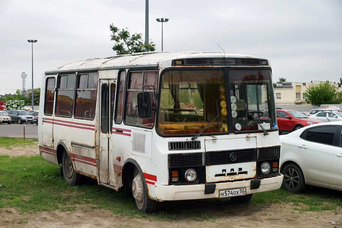 Нижегородская область, ПАЗ-3205 (00) № Н 574 ОХ 52