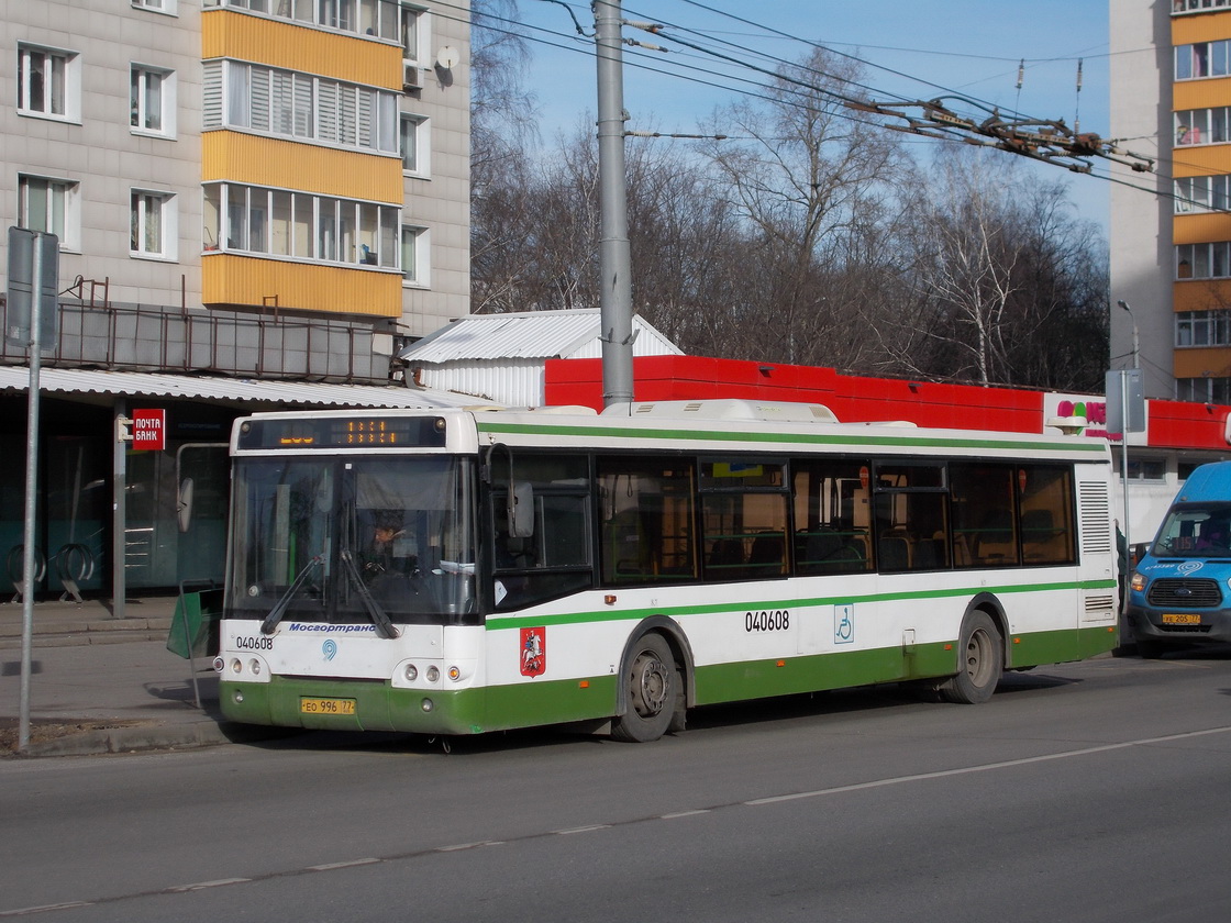 Москва, ЛиАЗ-5292.21 № 040608