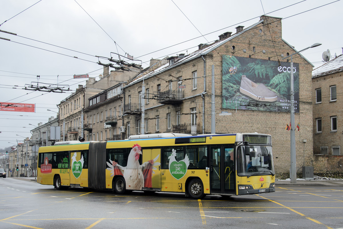 Литва, Volvo 7700A № 747