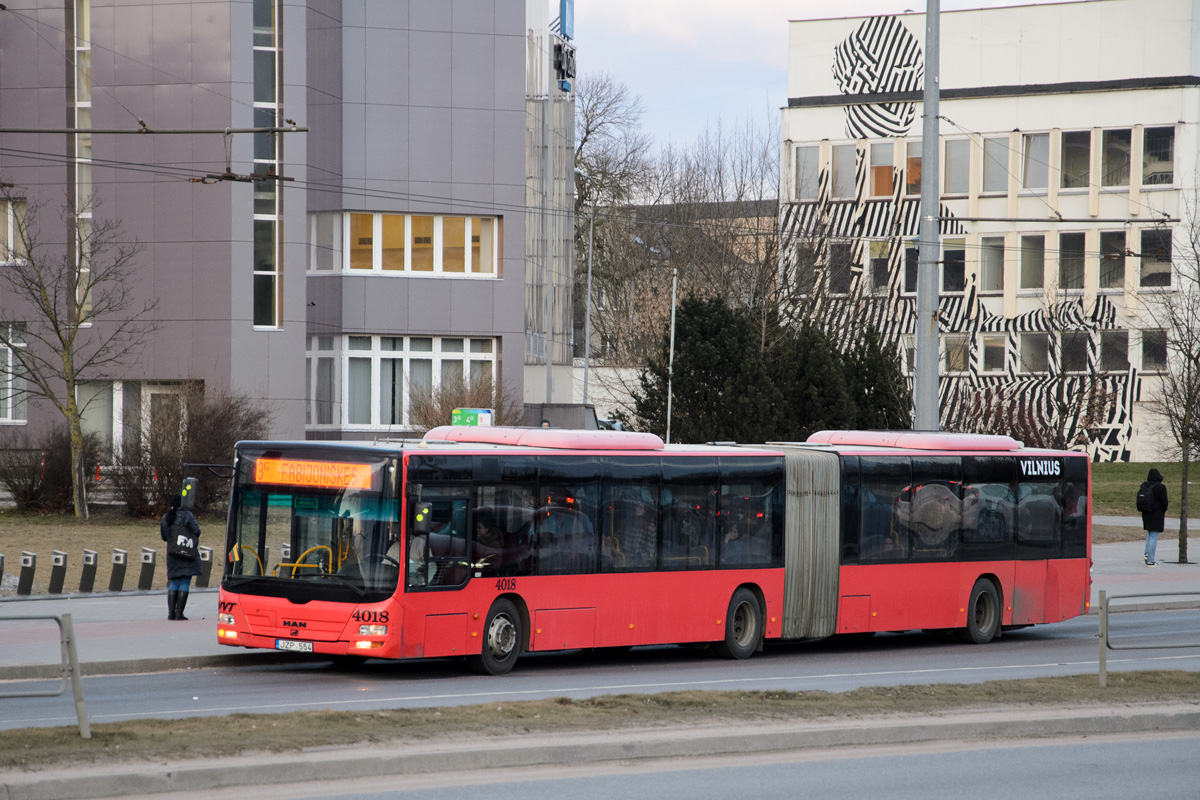 Литва, MAN A23 Lion's City GL NG313 № 4018