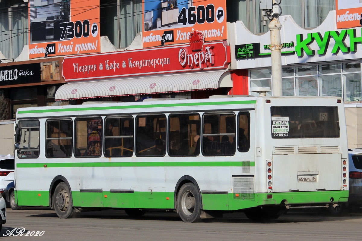 Тамбовская область, ЛиАЗ-5256.35 № В 516 УА 134 — Фото — Автобусный  транспорт