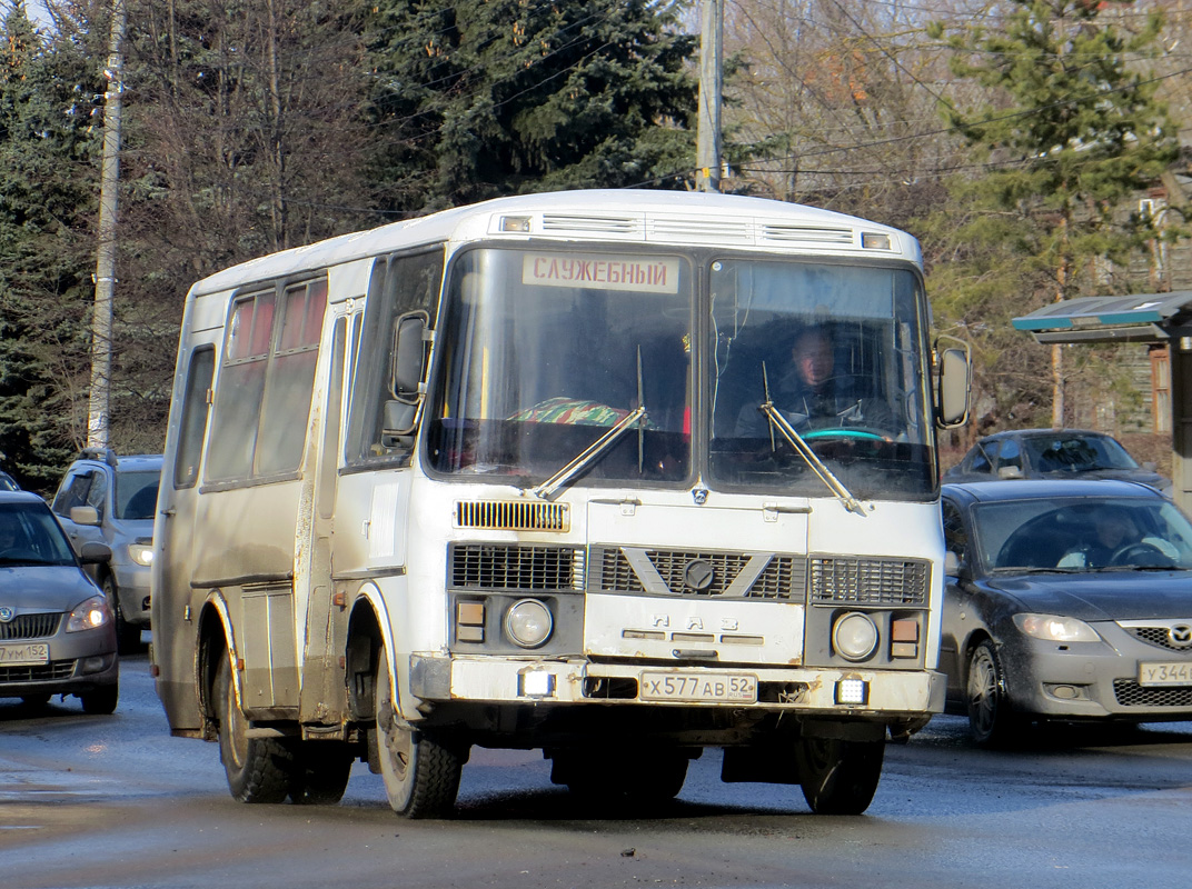 Нижегородская область, ПАЗ-3205-110 № Х 577 АВ 52