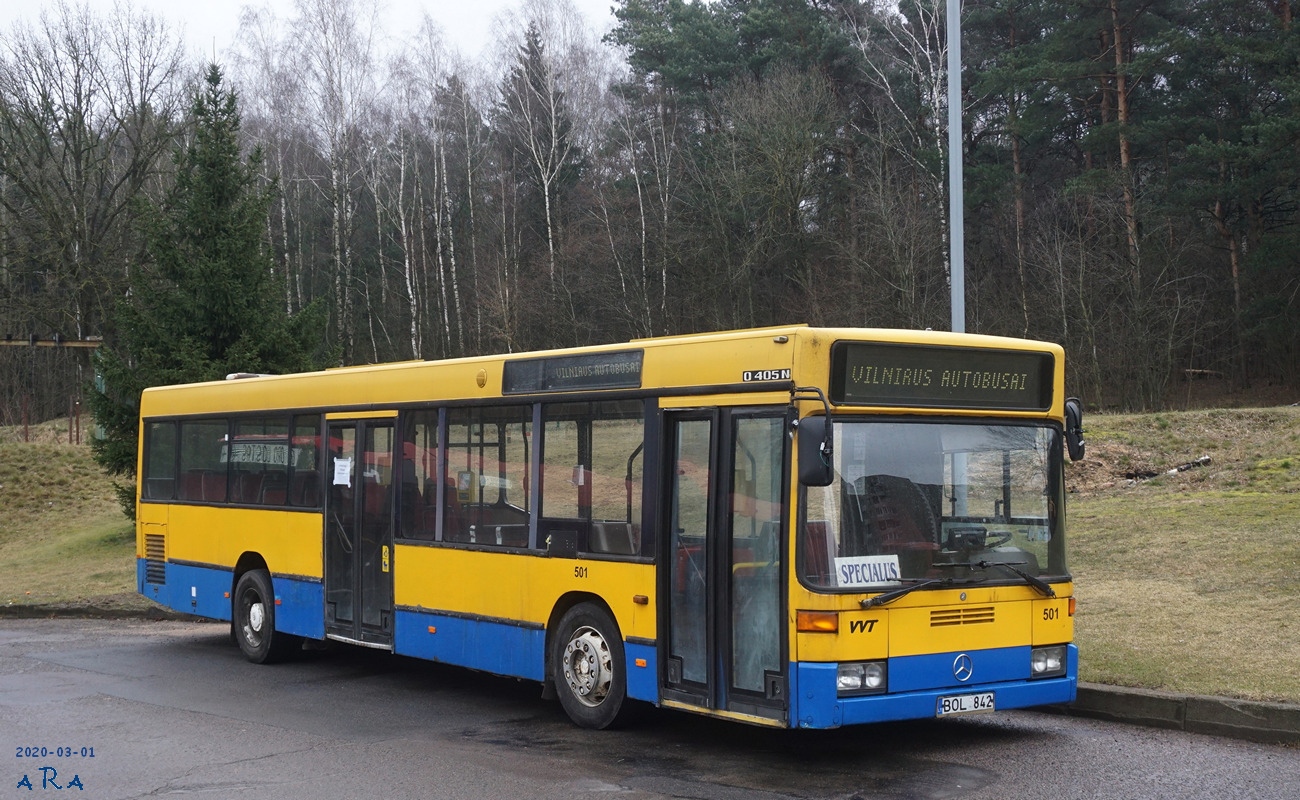 Литва, Mercedes-Benz O405N2 № 501