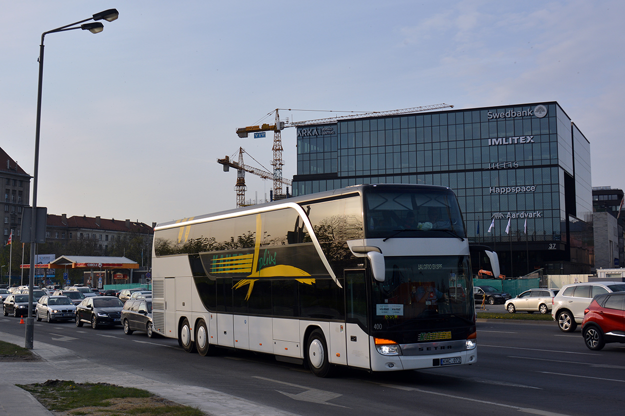 Литва, Setra S431DT № 400