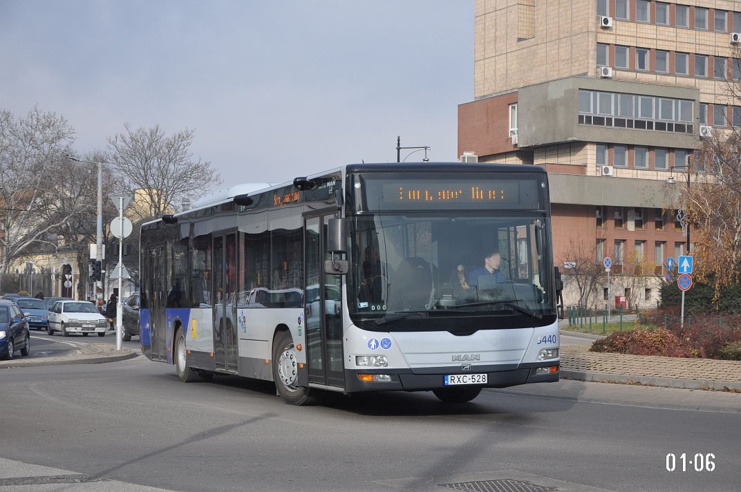 Венгрия, MAN A37 Lion's City NL263 № RXC-528