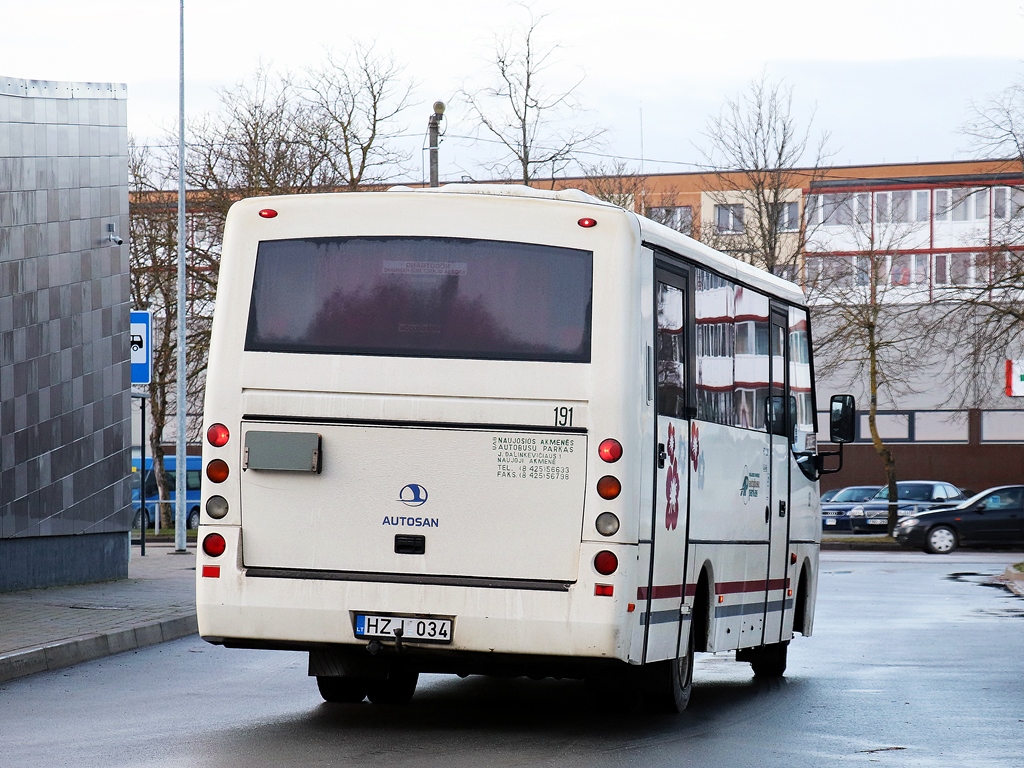 Литва, Autosan H7-10.06 Solina LE № 191