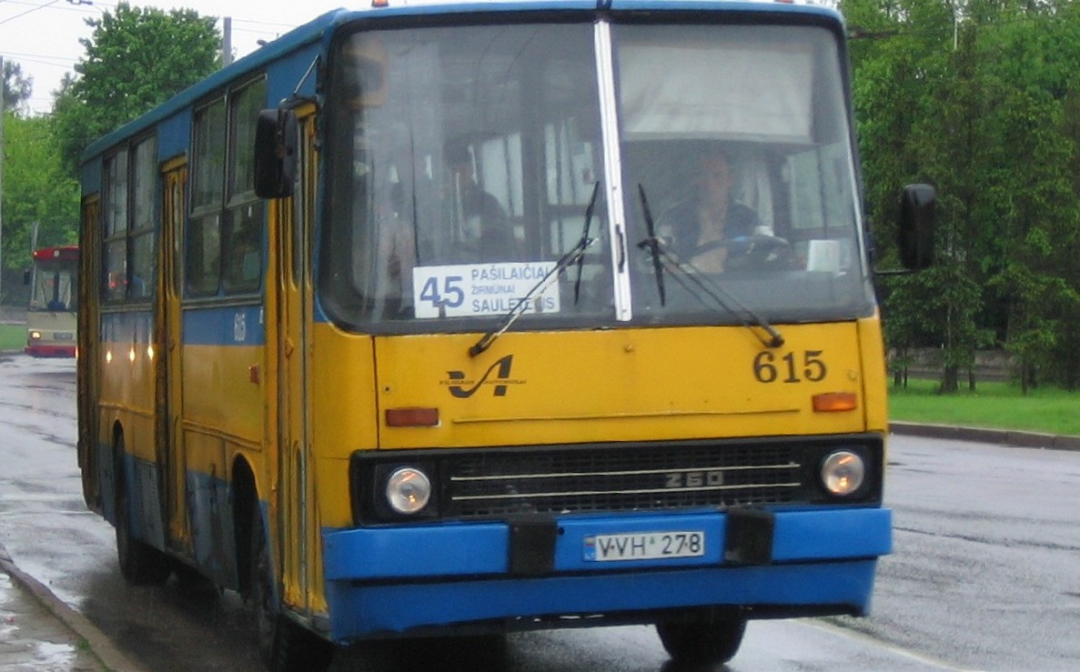 Литва, Ikarus 260.37 № 615