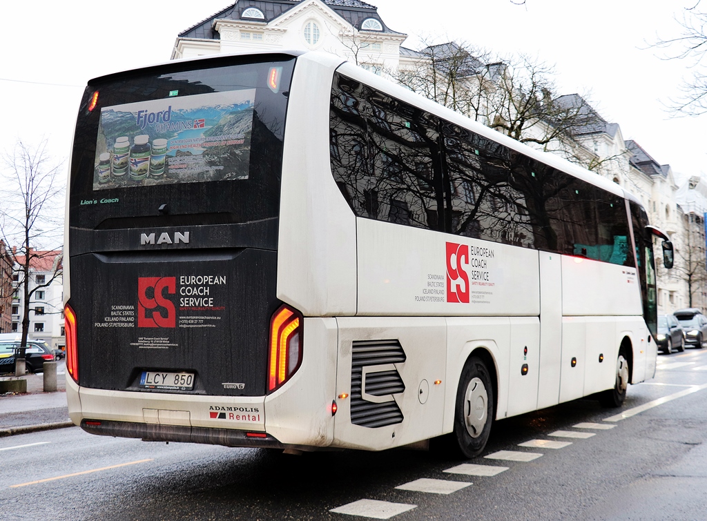 Литва, MAN R07 Lion's Coach RHC464 № LCY 850