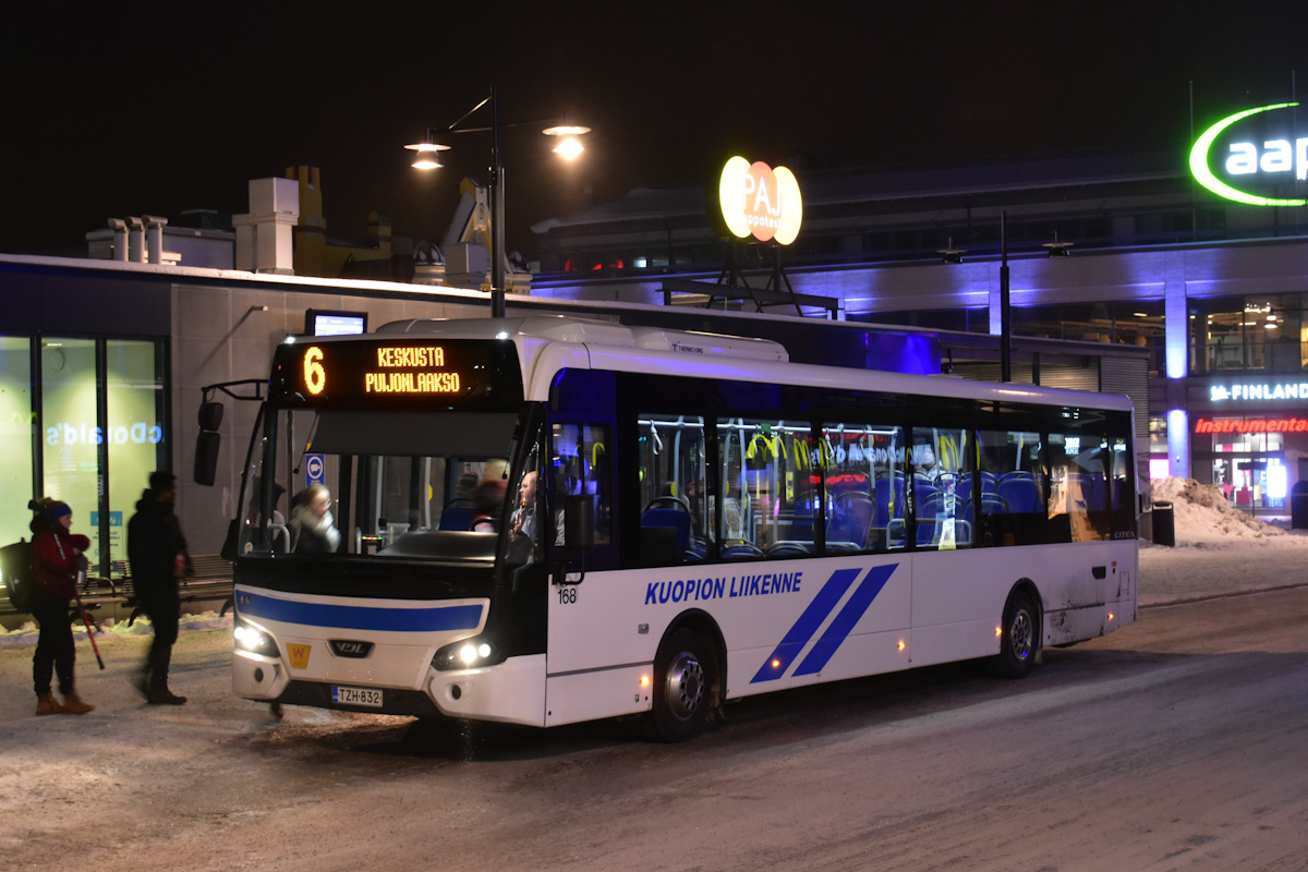 Финляндия, VDL Citea LLE-120.255 № 168