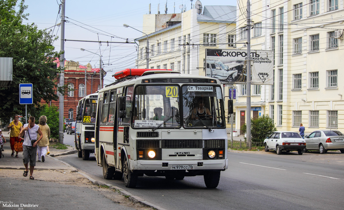 Томская область, ПАЗ-32054 № К 979 СС 70