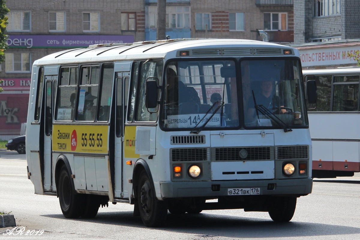 Тамбовская область, ПАЗ-4234 № В 321 ВК 178