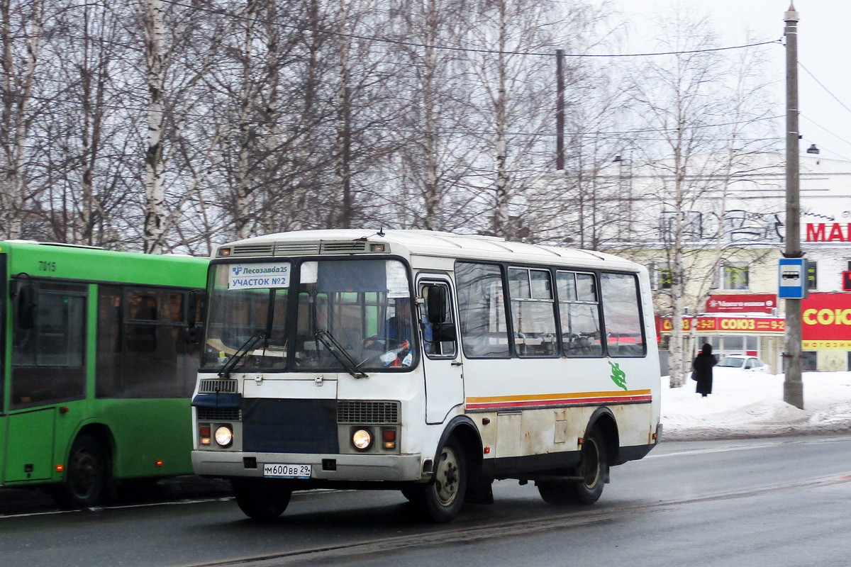 Архангельская область, ПАЗ-32053 № М 600 ВВ 29