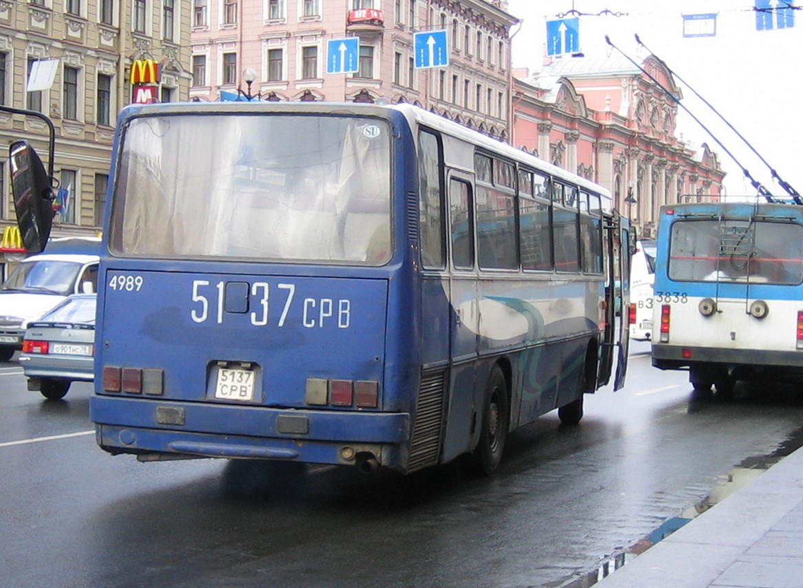 Санкт-Петербург, Ikarus 256 № 4989