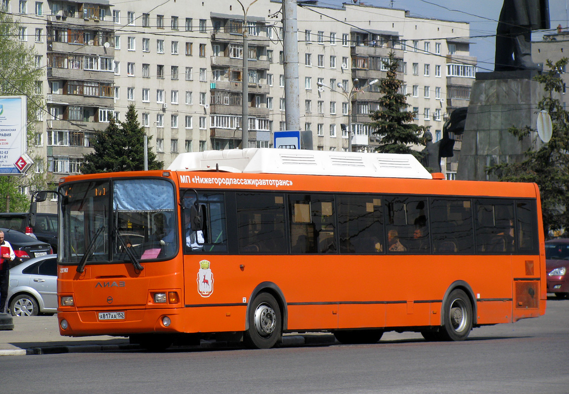 Нижегородская область, ЛиАЗ-5293.70 № 22747