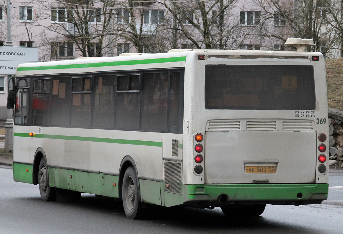 Novgorod region, LiAZ-5256.53 Nr. 369