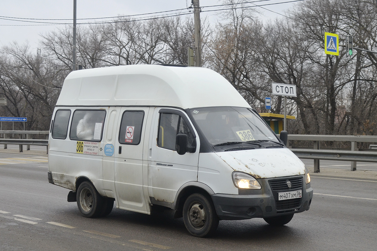 Воронежская область, Луидор-225000 (ГАЗ-322133) № М 407 ХМ 36 — Фото —  Автобусный транспорт