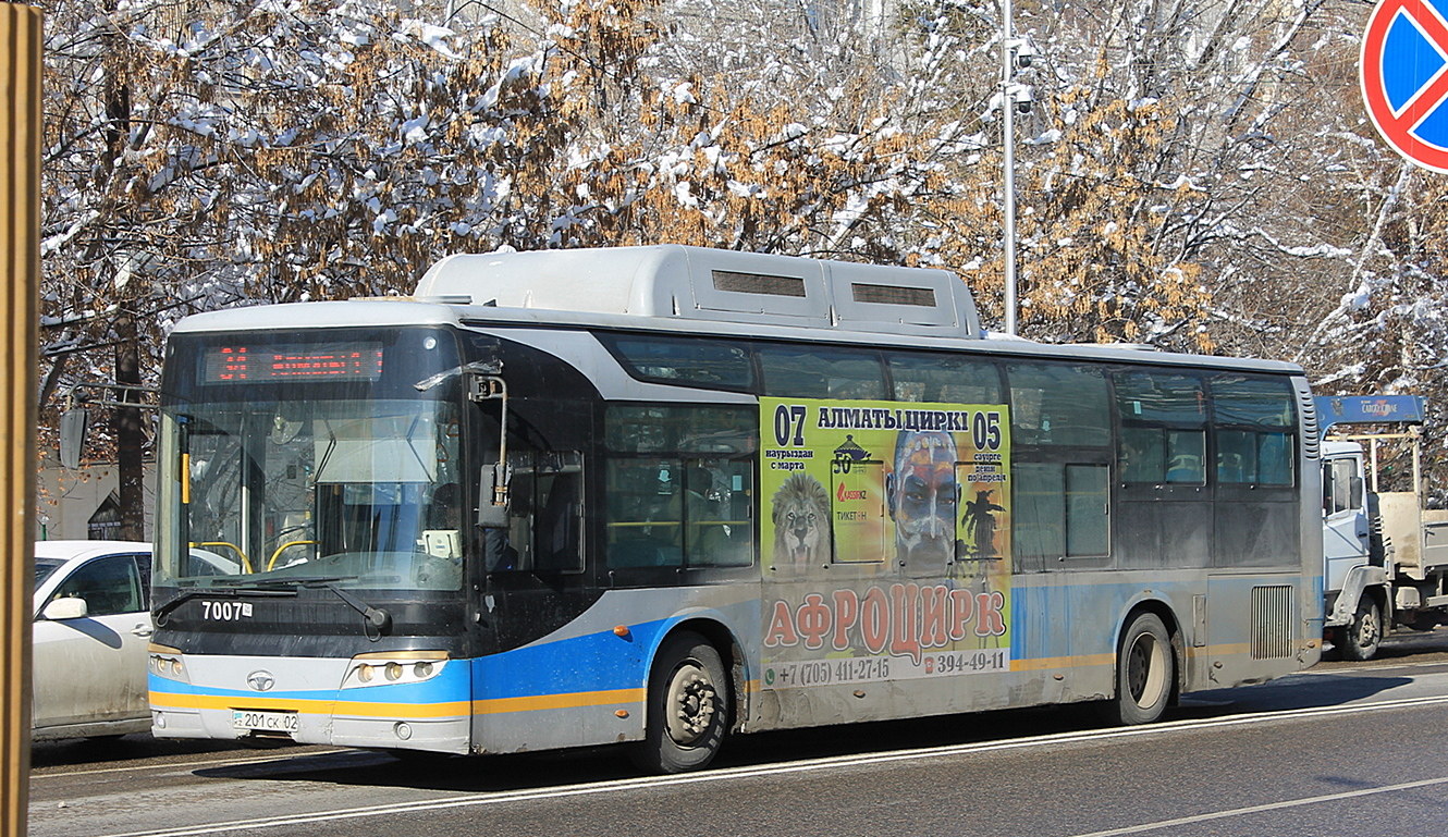 Алматы, Guilin Daewoo GDW6126CNG (СемАЗ) № 7007