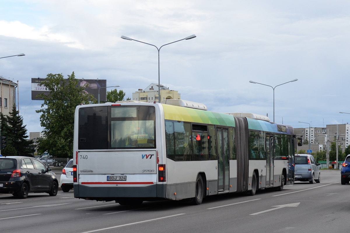 Литва, Volvo 7700A № 740