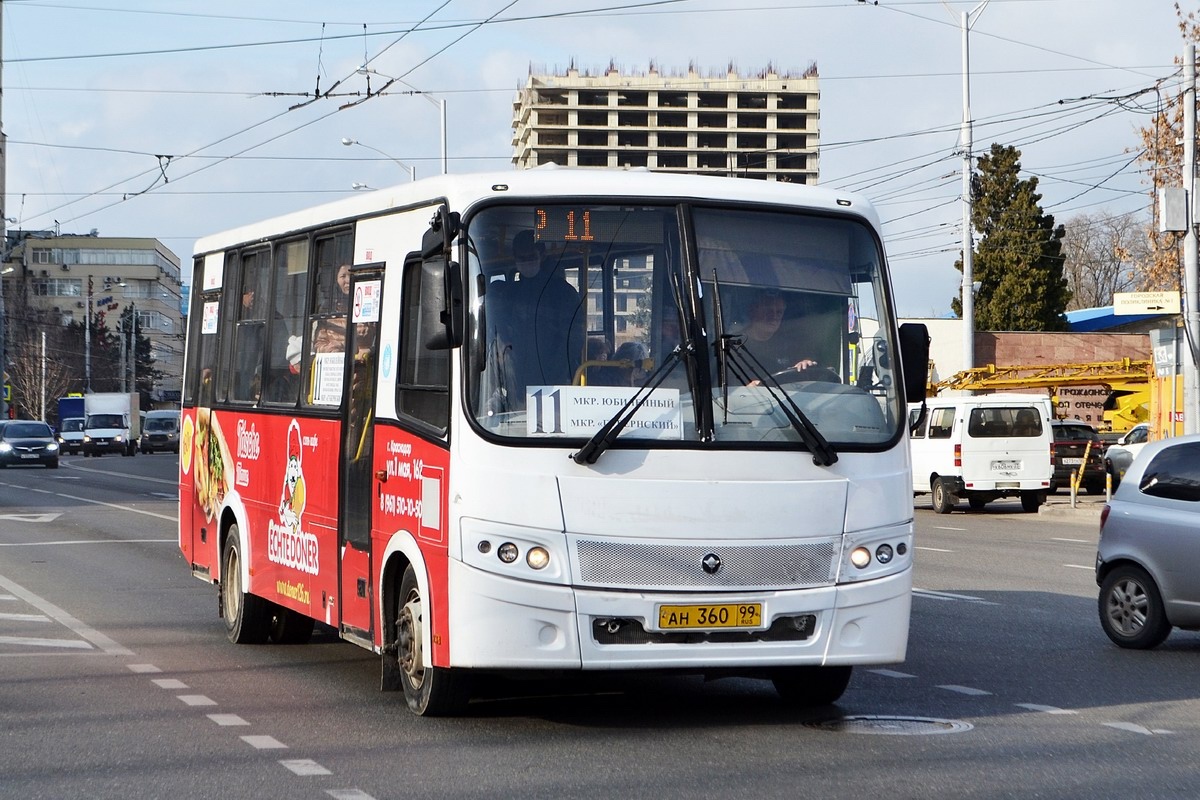 Краснодарский край, ПАЗ-320412-04 "Вектор" № АН 360 99