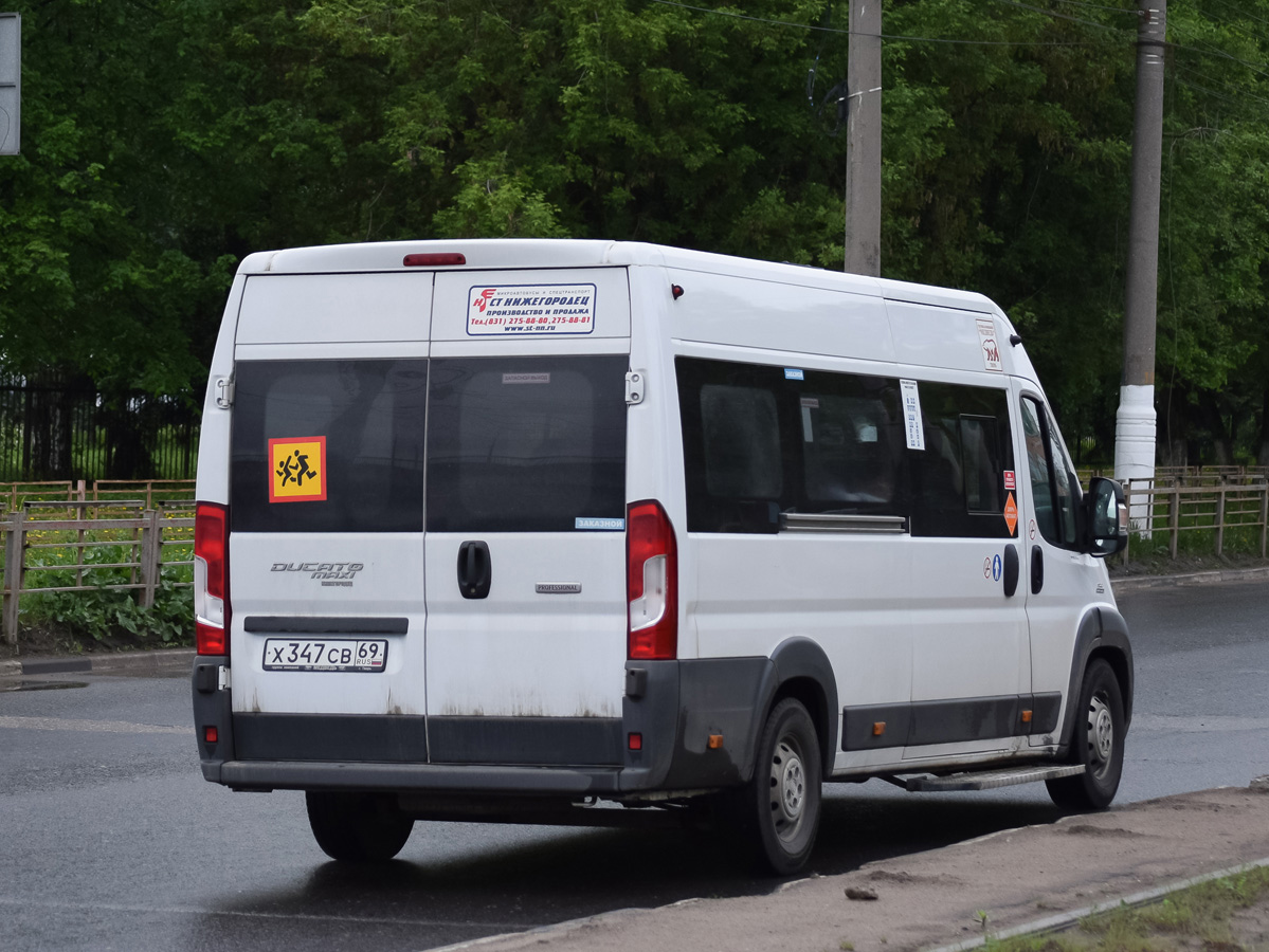 Tverská oblast, Nizhegorodets-FST613 (FIAT Ducato) č. Х 347 СВ 69