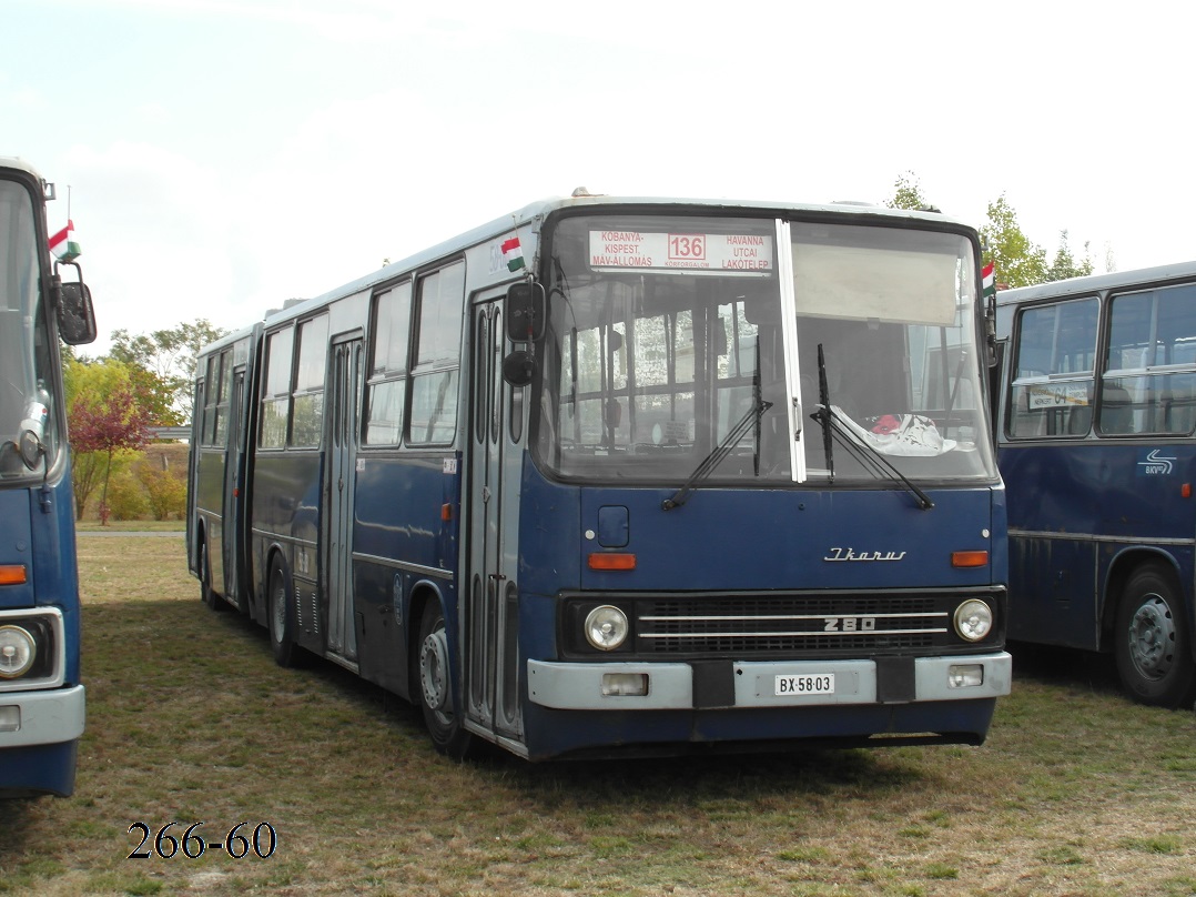 Венгрия, Ikarus 280.49 № 58-03; Венгрия — VI. Nemzetközi Ikarus, Csepel és Veteránjármű Találkozó, Polgár (2013)