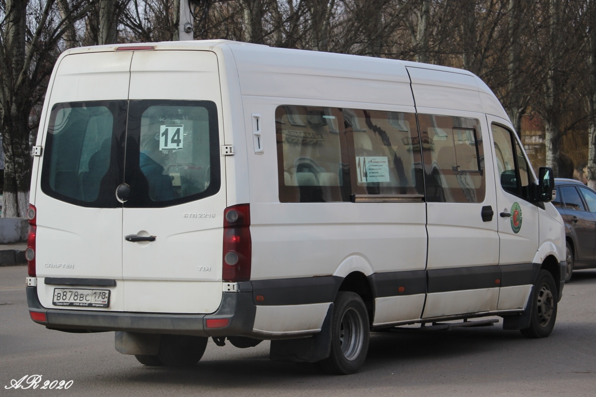 Тамбовская область, БТД-2219 (Volkswagen Crafter) № В 878 ВС 178