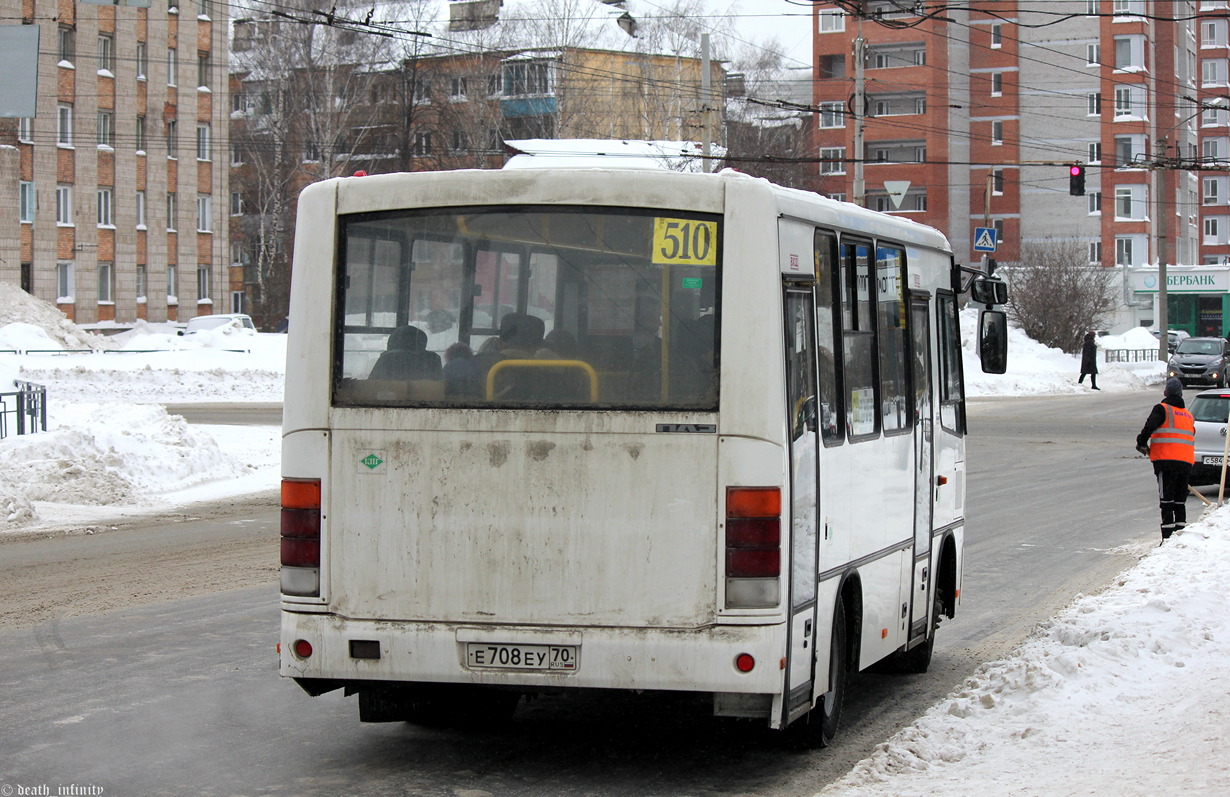 Томская область, ПАЗ-320302-12 № Е 708 ЕУ 70