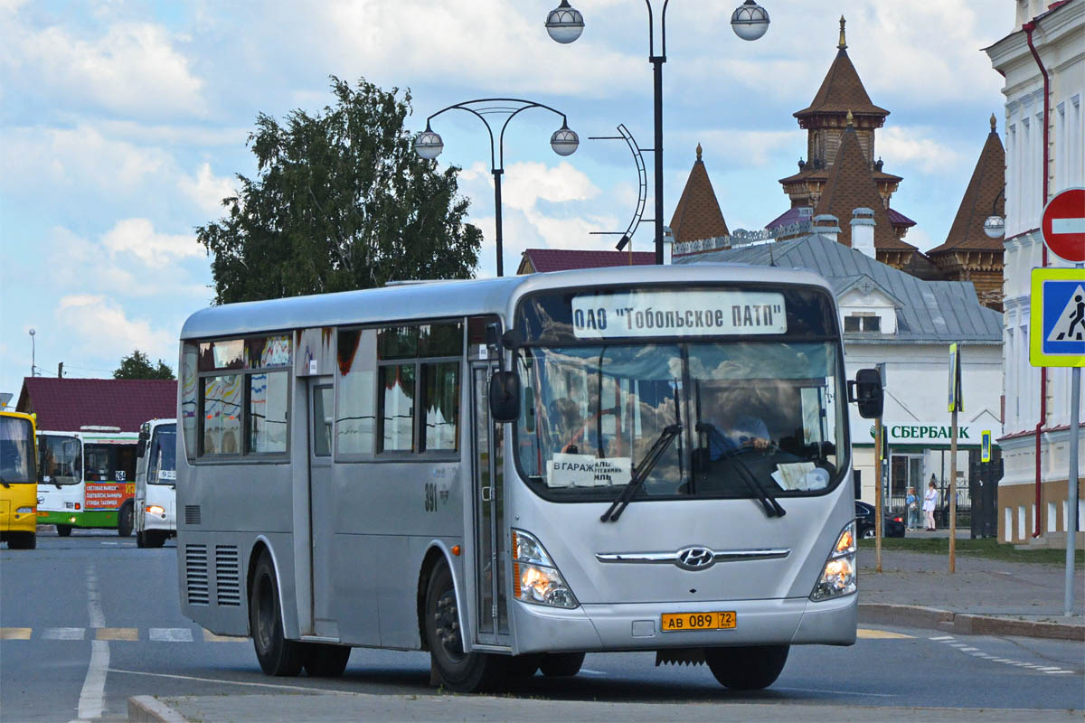 Тюменская область, Hyundai New Super AeroCity 1F/L № 391