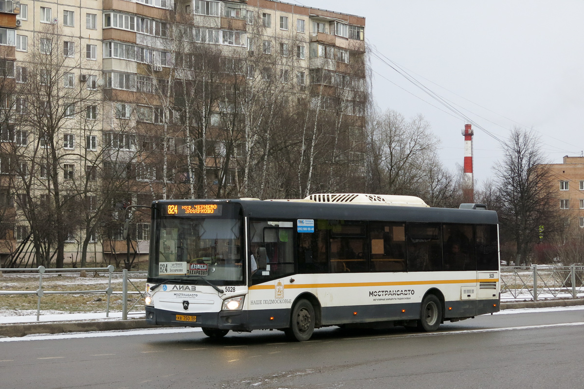 Moskauer Gebiet, LiAZ-4292.60 (1-2-1) Nr. 5028