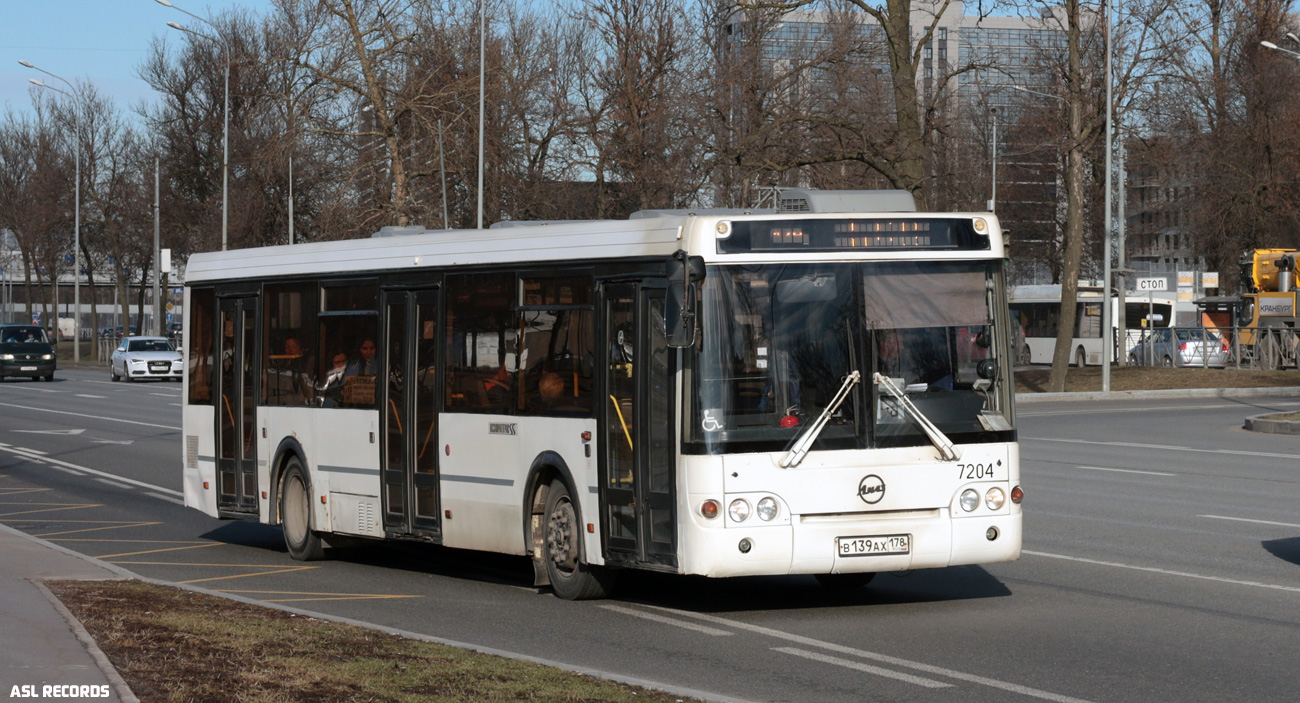 Санкт-Петербург, ЛиАЗ-5292.20 № 7204