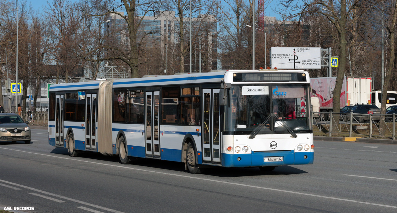 Санкт-Петербург, ЛиАЗ-6213.20 № Р 653 НУ 62